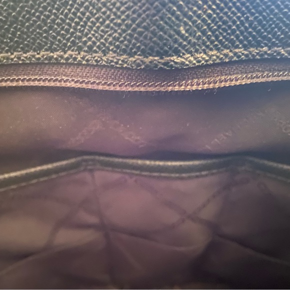 Michael Kors Jetset Black Signature Tote with Leather Trim & Silver-Tone Accents - Picture 4 of 7